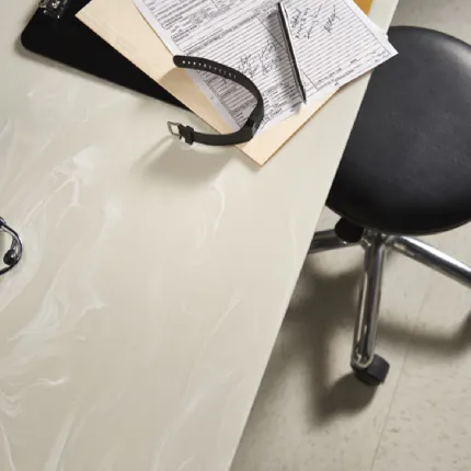 Corian Nimbus Prima bureaublad