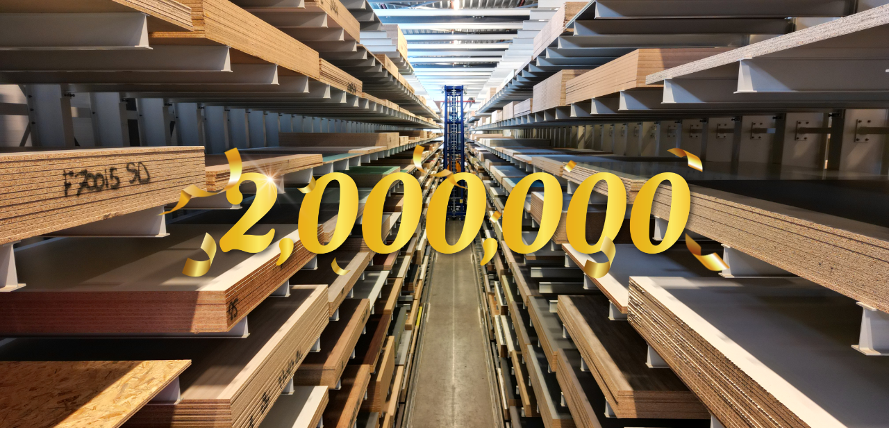 Twee miljoen gepickte platen!