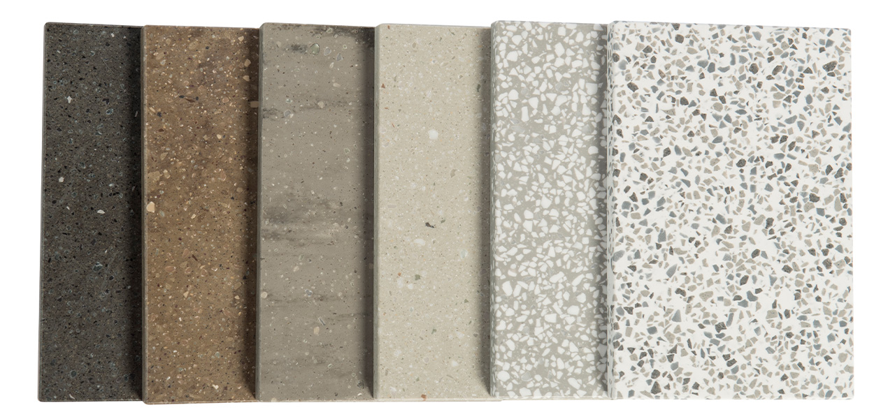 Solid surface plaatmateriaal