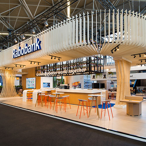 Rabobank stand PROVADA Beurs